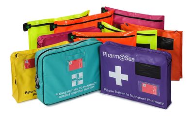 Pharmacy Printed Transport Pouches